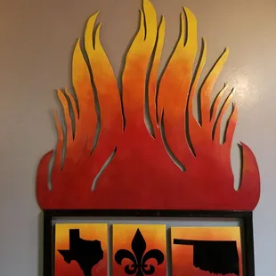 Cool wall hanging