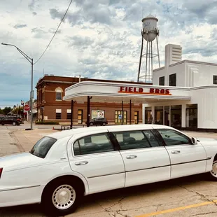 Limo service in downtown Pauls Valley Oklahoma