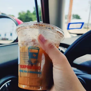 Tex Mocha, iced coffee to go