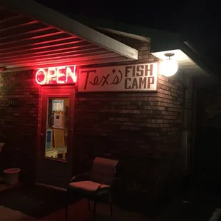 the outside of the building