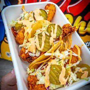 Tex's Hot Chicken Tacos