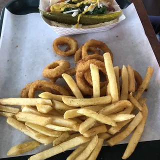 Fries & Onion Rings Combo