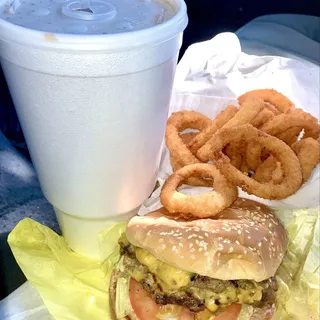 #2 1/3 lb Cheeseburger Combo