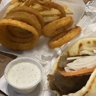 #6 Gyro Sandwich Combo