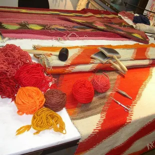 Hand spun, hand dyed, custom carded restoration since 1996