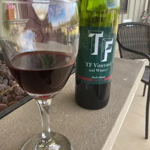 A nice blend of Lenoir and Tempranillo
