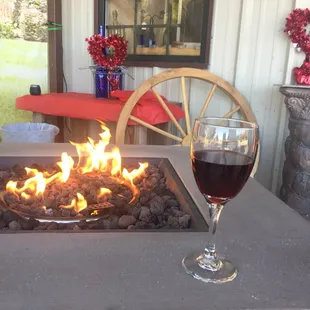 Nice day to sit outside!