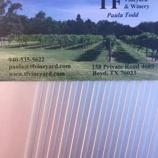 business card