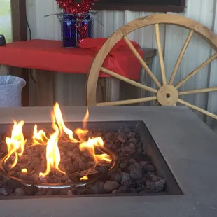 a fire pit