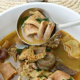Assorted pepper soup