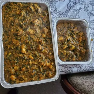 Tam porridge with vegetables