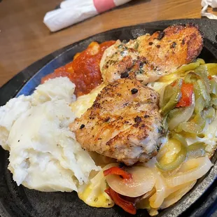 Sizzlin Chicken and Shrimp