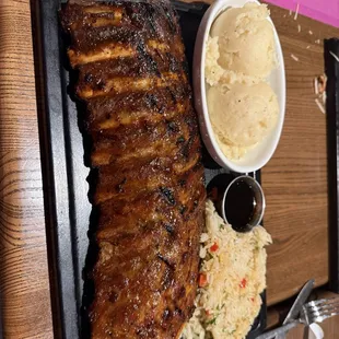 Full rack of ribs