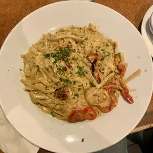 Cajun Shrimp &amp; Chicken Pasta no chicken requested