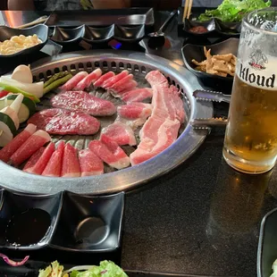 Korean BBQ all you can eat