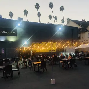 TGI Korean Bbq patio