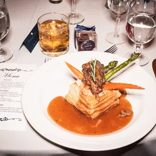 Ale &amp; Maple Glazed Short Rib entree