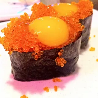 Tobiko (Flying fish roe) Nigiri