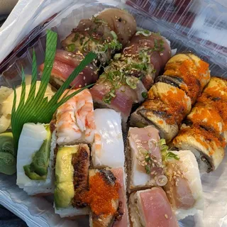 Rainbow Hako Zuchi Roll