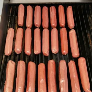 Tha Dog being grilled!