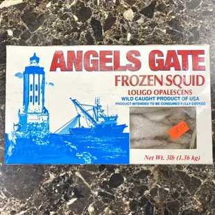 Frozen squid, angels gate
