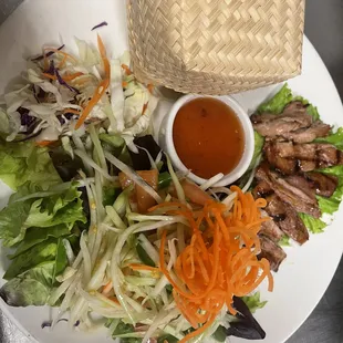 Grilled Pork with Sticky Rice