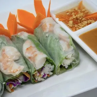 Fresh Roll with Prawns