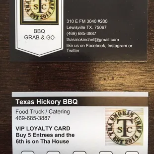 This is my new BBQ grab&amp; go address , not just a food truck anymore