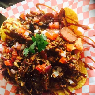 Smokin nachos