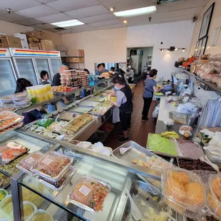 interior, sushi and sashimi