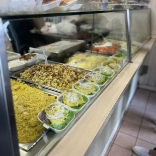 Sticky rice. Several types,