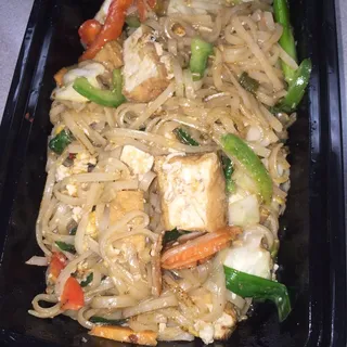 Basil Chili Noodles (Pad Kee Mow)