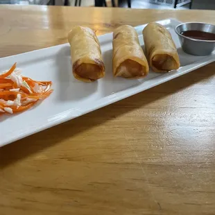 New egg roll recipe and presentation