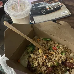 Chinese Sausage Fried Rice