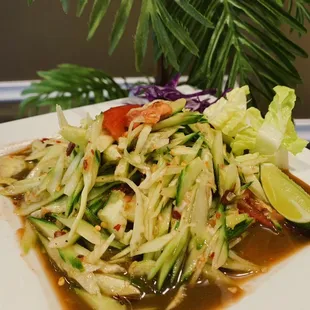 Thai Esan Cucumber Salad