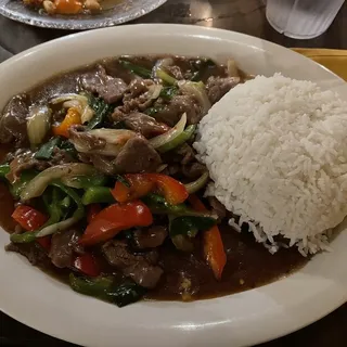 Beef Pepper Steak