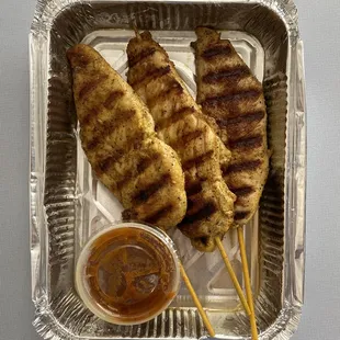 A3. Chicken Satay