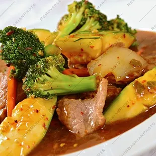 Garlic and Peppers with some extra spice