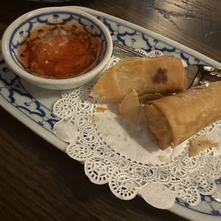 A2. Fried Spring Rolls