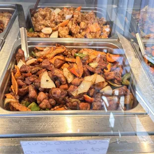 Chicken black bean sause