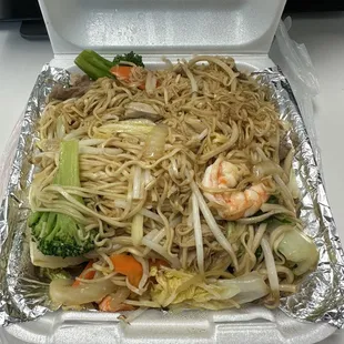 Mixed chow mien