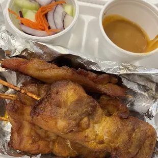 Satay chicken
