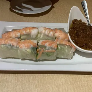 Shrimp Fresh Spring Rolls