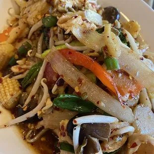Veggie lovers with chicken