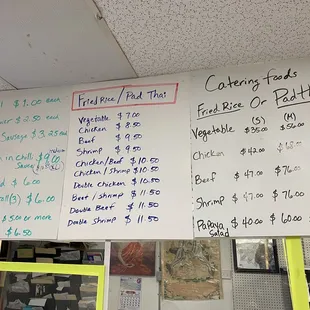 prices and prices of food