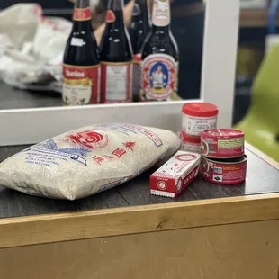 Some stuff to add to my pantry. Cash only.