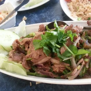 Pork Nam Tok