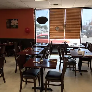 tables and chairs