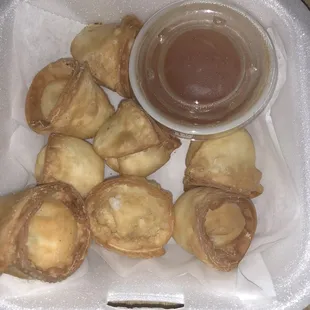 Crab cheese Rangoon
