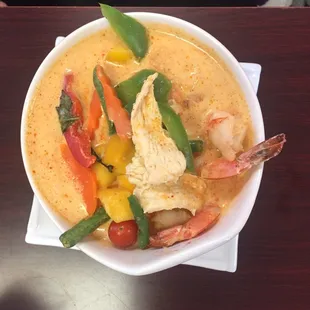 Mango Curry w Shrimp